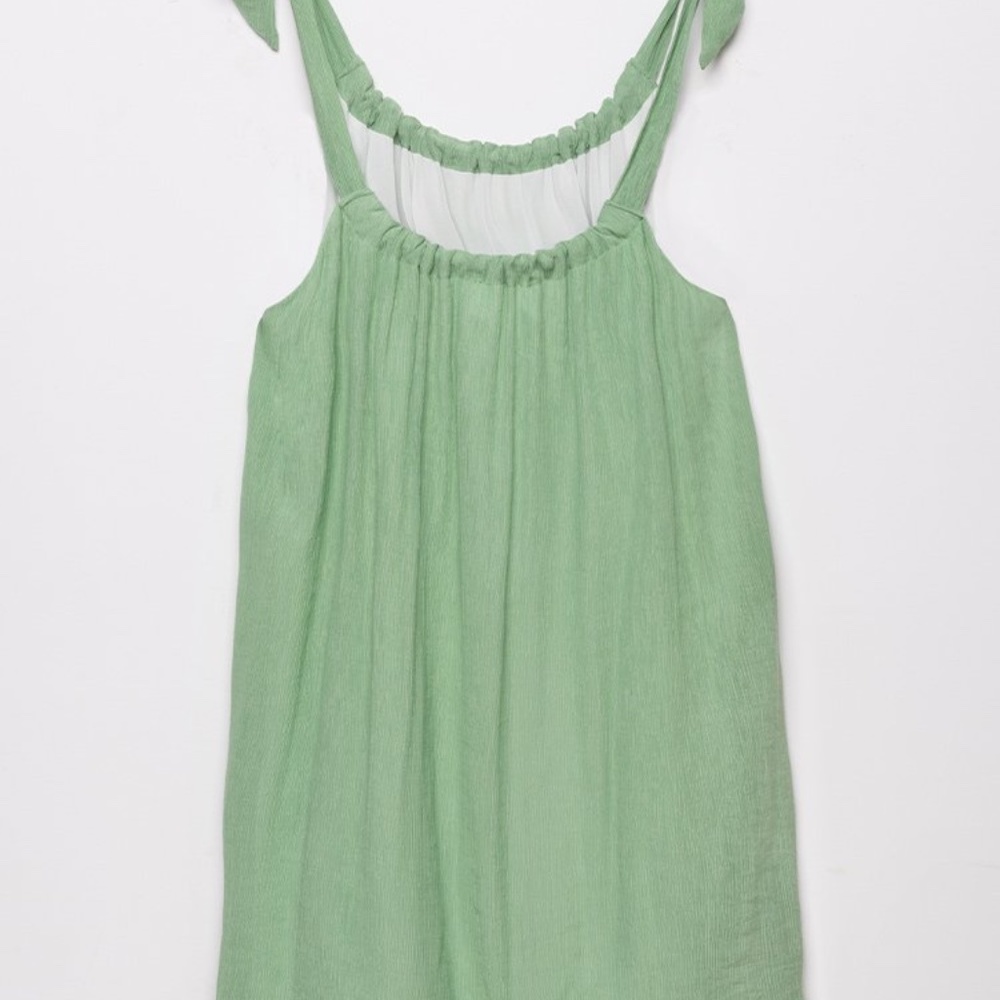 Brinley Drawstring Tie Strap Dress
